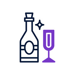 wine icon for your website, mobile, presentation, and logo design.