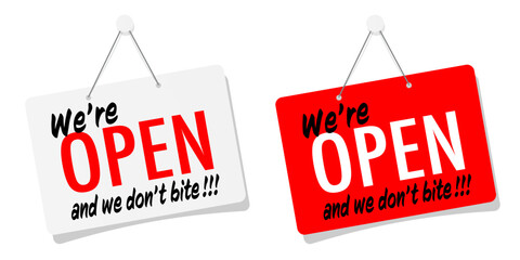 We are open... we don't bite !!!