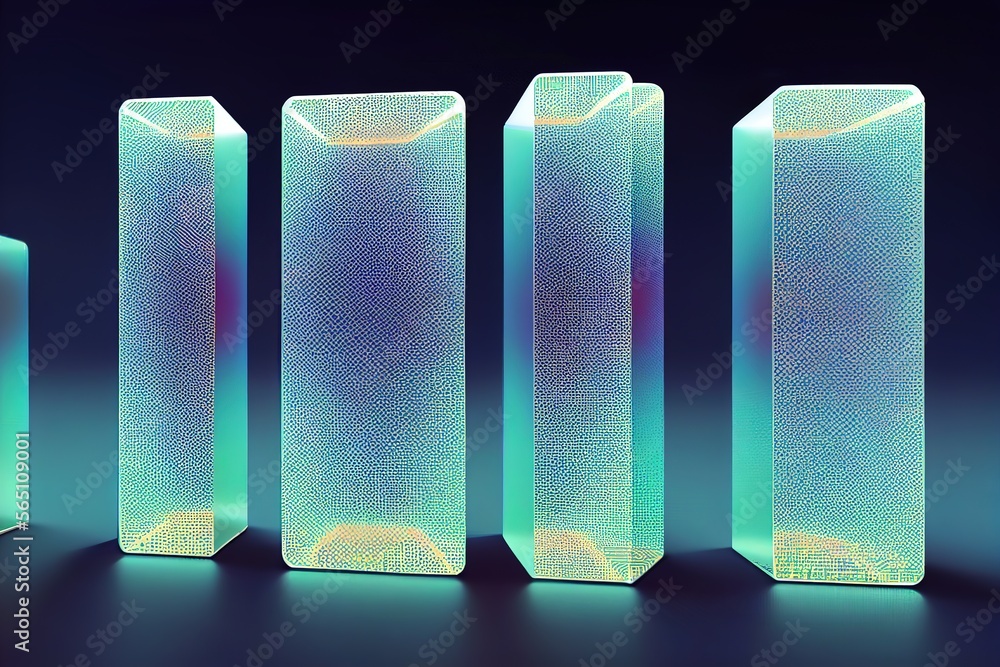 Poster conceptual background of abstract technology.
