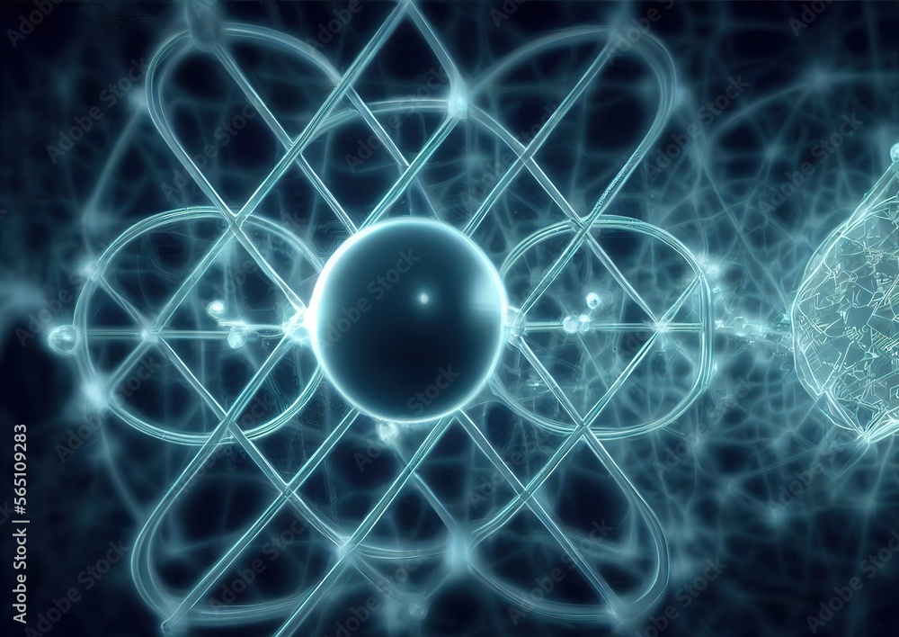 Poster conceptual background of abstract technology.