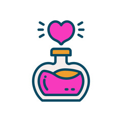 love potion icon for your website, mobile, presentation, and logo design.