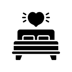 bed icon for your website, mobile, presentation, and logo design.