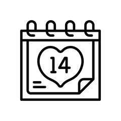 valentines day icon for your website, mobile, presentation, and logo design.
