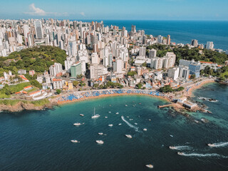 Praia da Barra, em Salvador