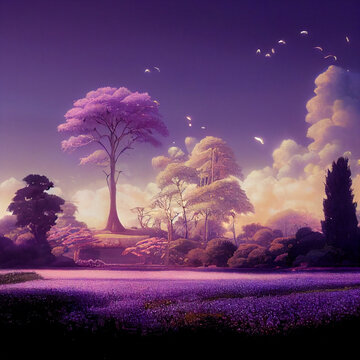 A Beautiful Picture By Makoto Shinkai. Generative Ai