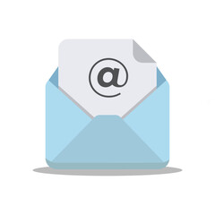 envelope icon design vector template