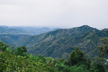 view from the mountain