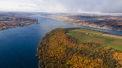 Fall on Keuka Lake New York