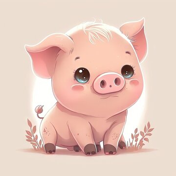 Baby pig cartoon discount