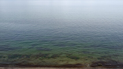 Travem&uuml;nde - Blick vom Brodtener Ufer auf die Ostsee, Schleswig-Holstein, Deutschland, Europa