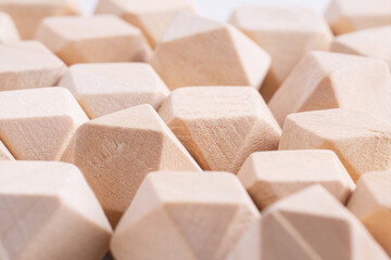 Wooden blocks background. Abstract Background.