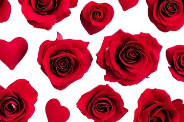 red roses background