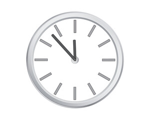 Icon clock isolated