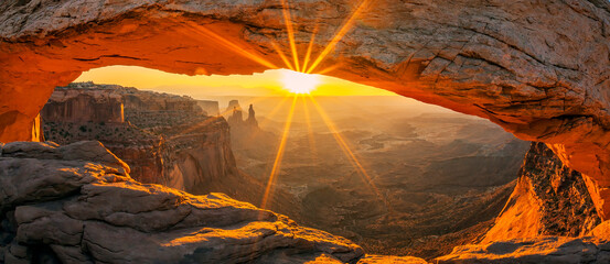 Sunrise at Mesa Arch, USA