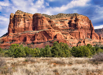 Courthouse Rock in Sedona Arizona USA