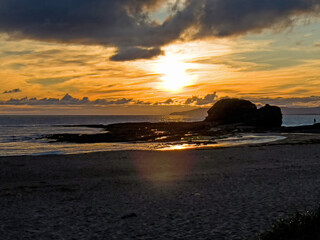 Bundoran bay in Co. Donegal, Ireland