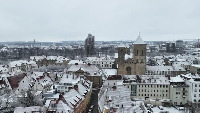 Osnabr&uuml;ck im Schnee