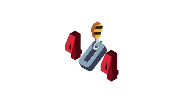 404 connectivity error with crane hook animation