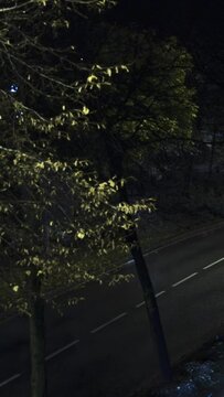 Verticel Timelapse of a traffic in norway, stavanger