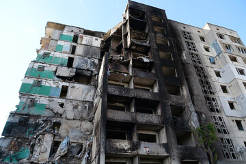 Russian air force dropped bombs and destroyed buildings, killed civilians