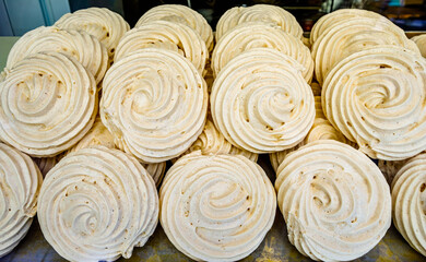 typical dessert in austria - closeup