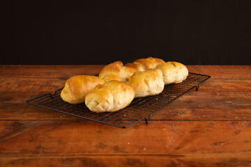 photography of homemade organic bread on the table