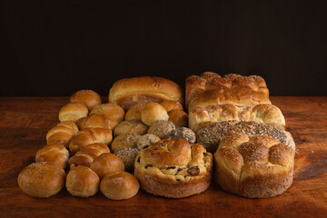photography of homemade organic bread on the table