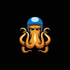Octopus Mascot Design