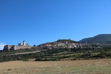 Fototapeta na wymiar Holidays in Assisi, Umbria Italy