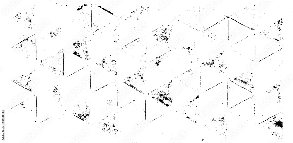 Poster rough black and white texture vector. distressed overlay texture. grunge background. abstract textur