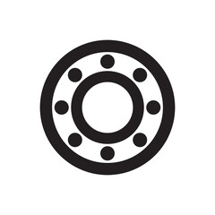 bearing icon logo vector design template