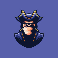 Gorilla Graphic Logo Design