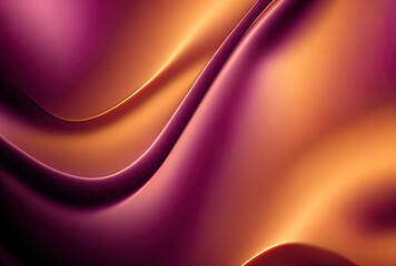 Smooth fluid background. Soft luxury feeling. Illustration. Generative AI.