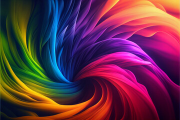 abstrakter bunter Hintergrund, generative AI