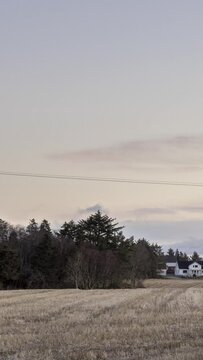 Verticel Timelapse of  the coast of western Norway