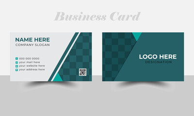 Business card, Creative and modern business card template, simple and clean business card design.