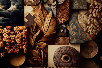 Collage Texture: A Perfect 4K Editorial Stock Photo of Textures and Patterns