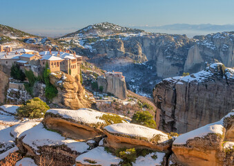 The incredible monasteries of meteora (kalambaka) greece