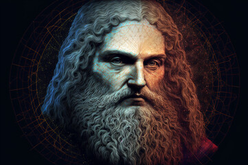 Leonardo Da Vinci's Illustration