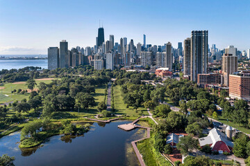 South Pond Downtown Chicago