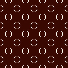 Classic polka dot ornament. Mini circle seamless pattern. Geometric surface print. Bubble motif . Geo dotted background