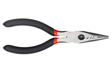 Needle nose pliers. Wire cutter or flush nippers. Universal long nose pliers for electric wire....