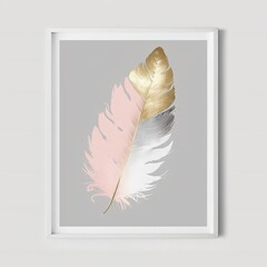 feather and paper