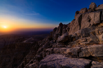 Yanas Mountain, Ras Al-Khaimah, UAE.
Sunset during winter. Shot using a Canon R5 and the IRIX 15mm f/2.4 lens.