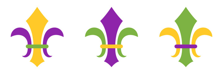 Fleur De Lis in flat style isolated © Pure Imagination
