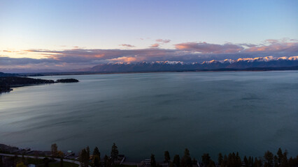 Colorful Mountain Range in Montana, USA