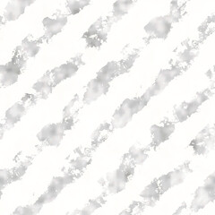 Gray Watercolor Brushstrokes Textured Diagonal Striped Pattern