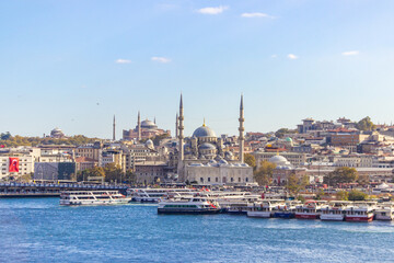 Istanbul Bosporus strait beautiful views Turkey