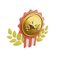 3D Badge, Medal