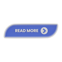 Read More Button 3D Illustration